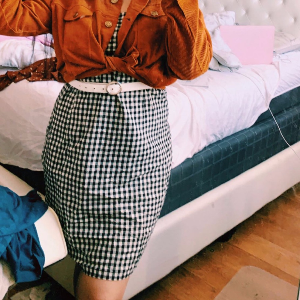 Plaid Dress